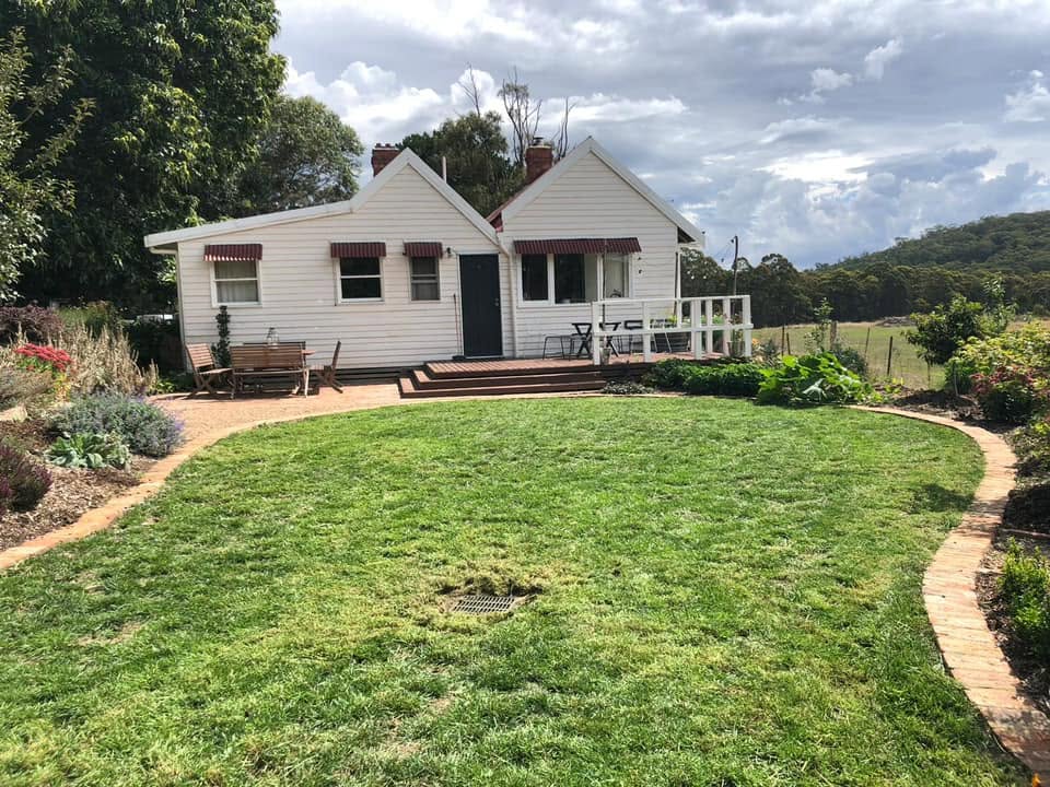 Completed landscaping project by Ranges Earthmoving