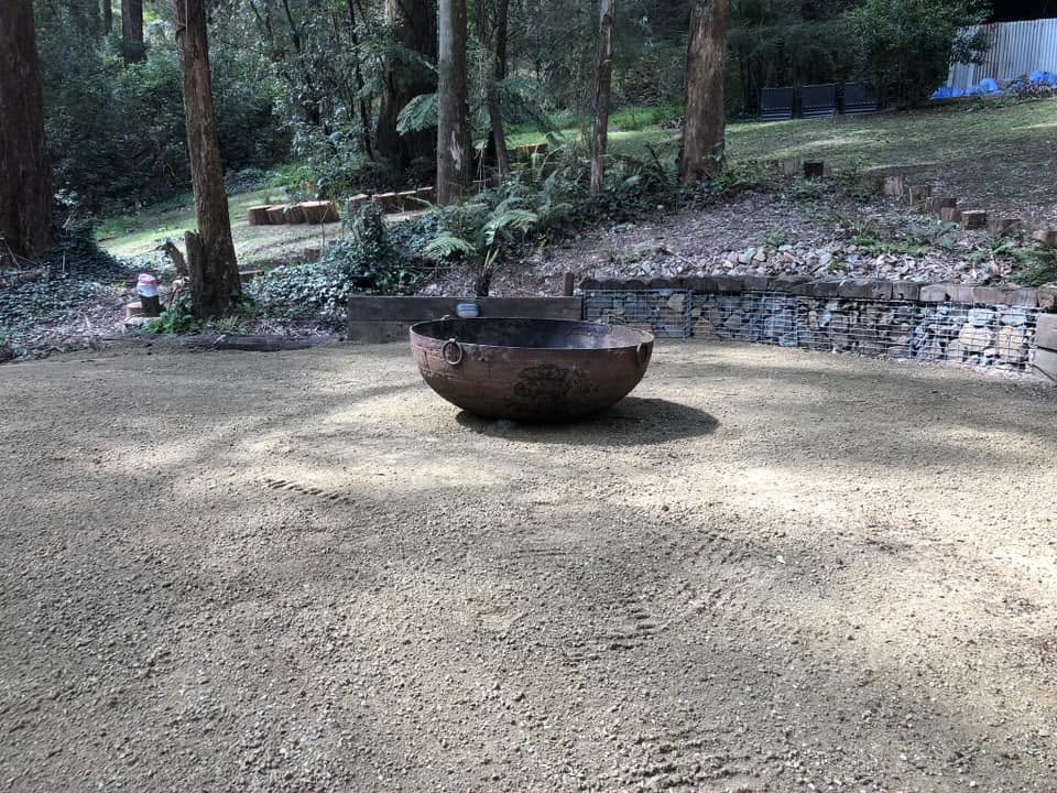 Earthmoving and landscaping work by Ranges Earthmoving